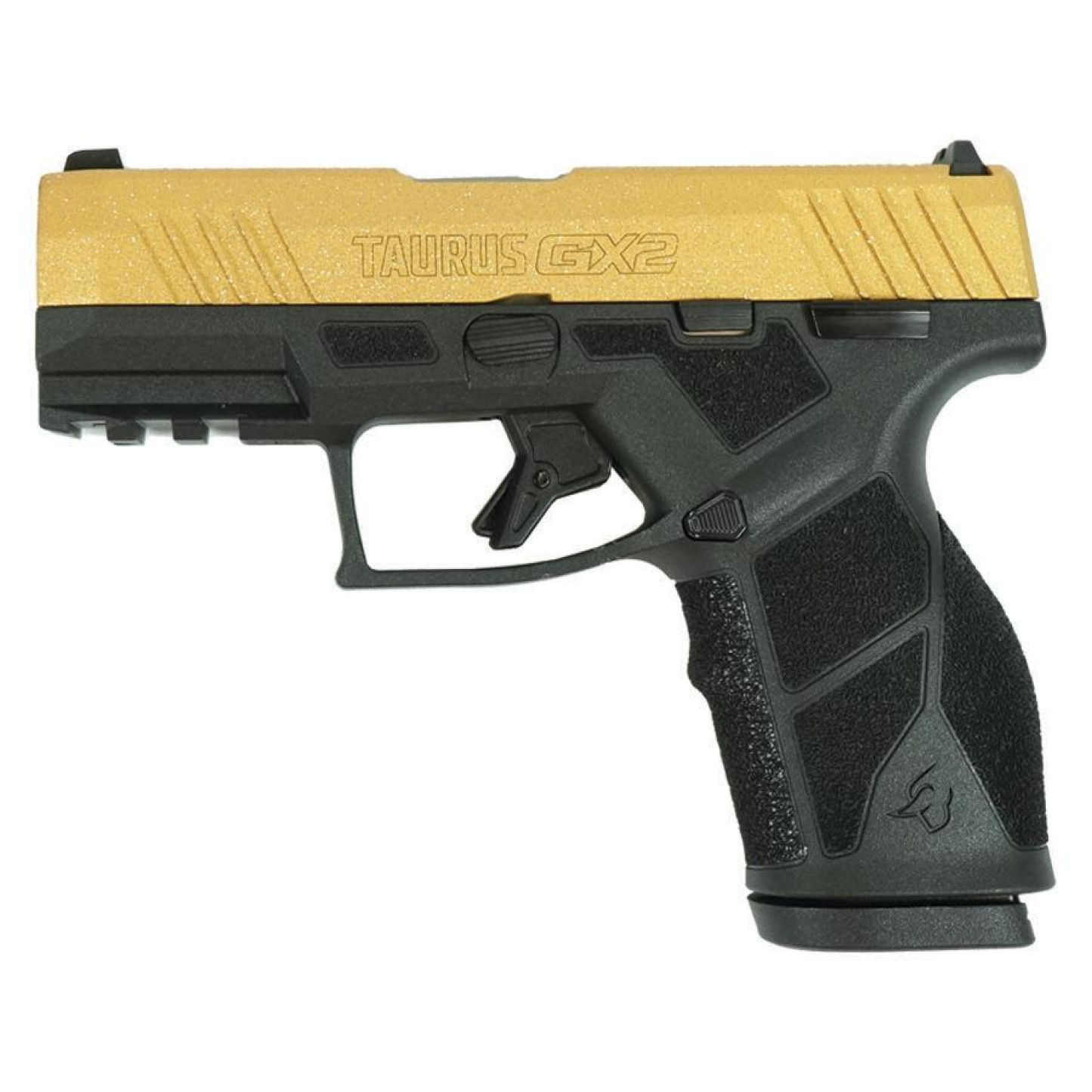 taurus_gx2_gold_glitter_handgun_9mm_luger_13rd_magazines_2_3.38_barrel_black_frame_custom_slide_tx1gx2931gg_0001_Left