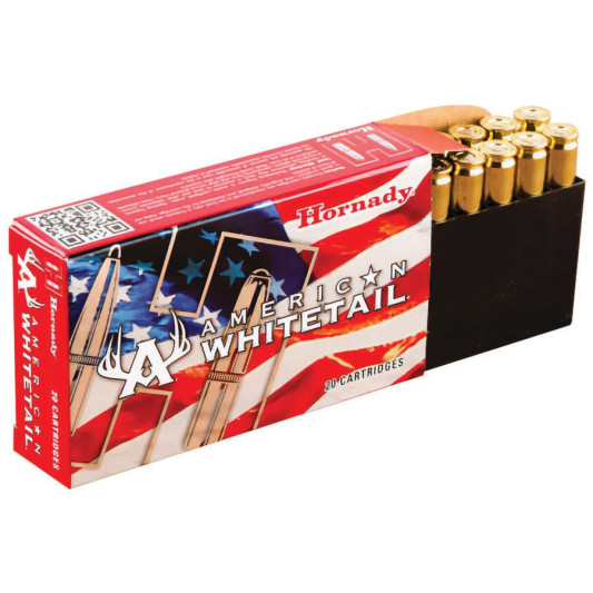 hornady-american-whitetail-rifle-ammunition-6-5-creedmoor-129-gr-sp-2820-fps-20ct-interlock-open