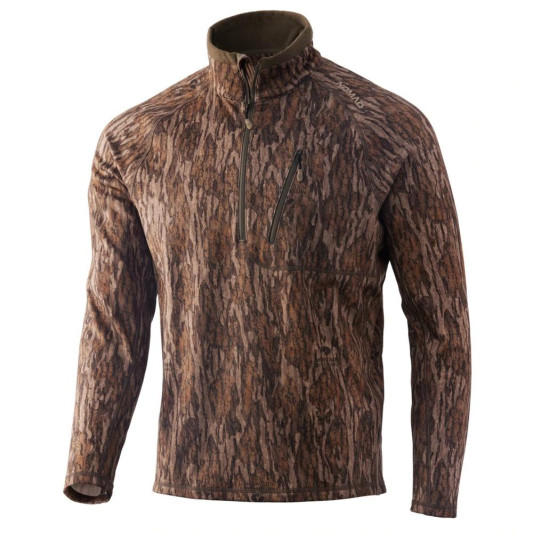 NOMAD_Utility-Camo-Half-Zip_N1300047-984_Mossy-Oak-New-Bottomland_Front_Hero_1200x