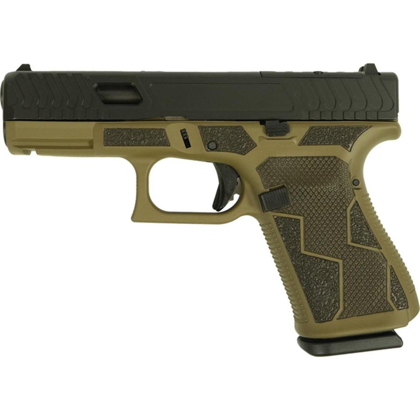 glock_series_model_19_kavorka_optic_ready_ported_handgun_9mm_luger_15rd_magazines_3_4_ported_barrel_fde_cerakote_austria_glpv1950203kvfdec_left